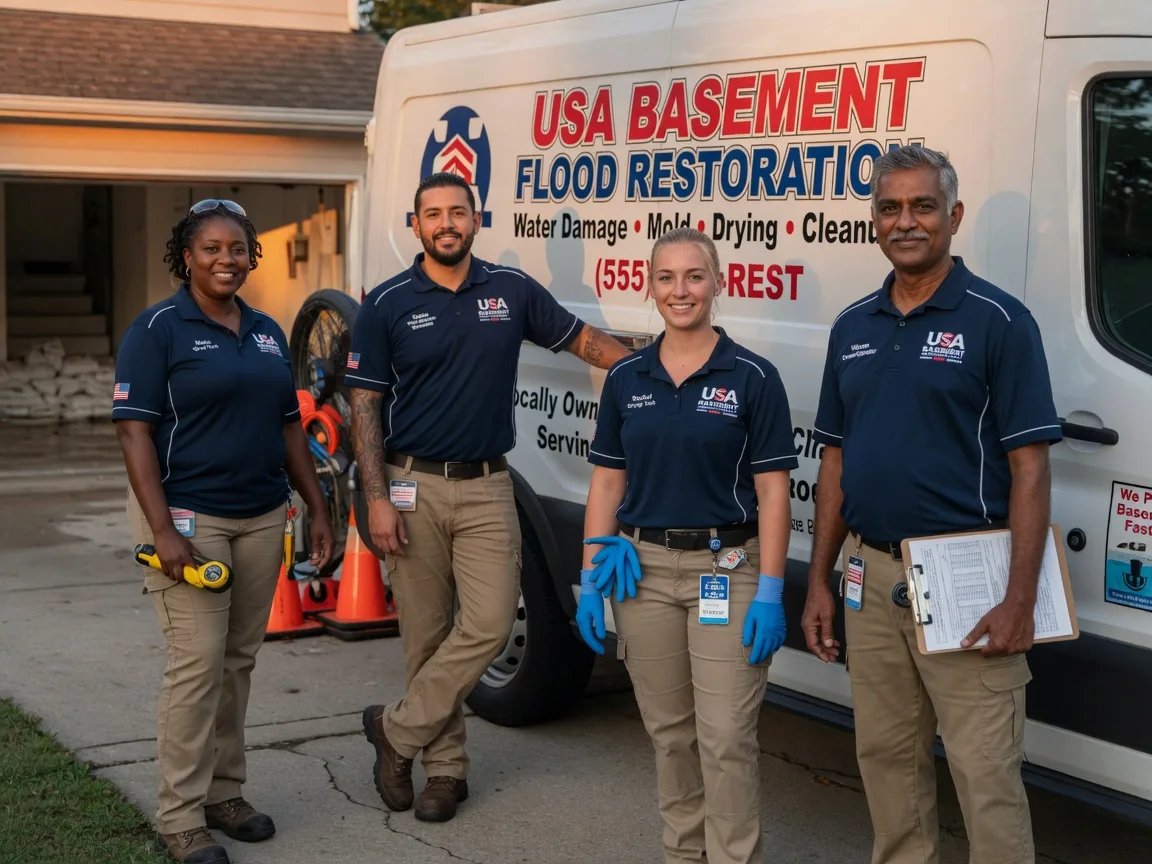 Basement Flood Cleanup company in New Memphis, IL